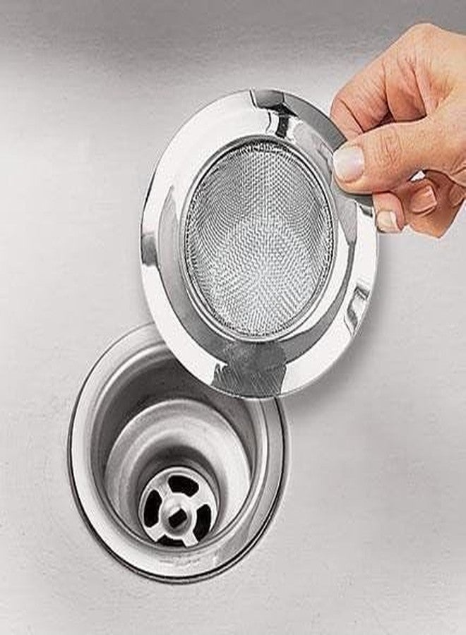 FlyTouch Mesh Strainer for Sink - Drain Cover | Multipurpose mesh roll | Drain Cover for Bathroom | Kitchen Sink Drain Cover | Sink Cover Cockroach (Mesh Strainer) (Sink Jali/ 1 PCS) - Image 1